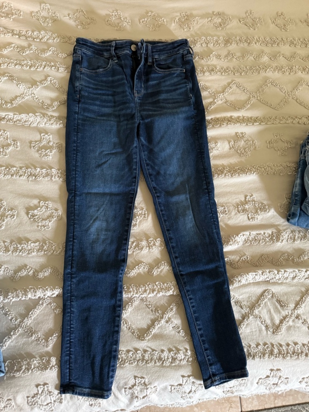 American Eagle Outfitters Dark Indigo Skinny Jeans